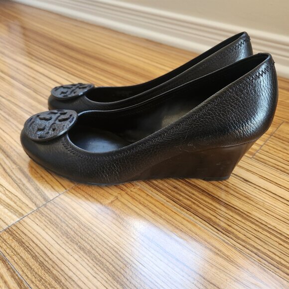 [EUC] TORY BURCH Wedge Heels - Picture 1 of 7